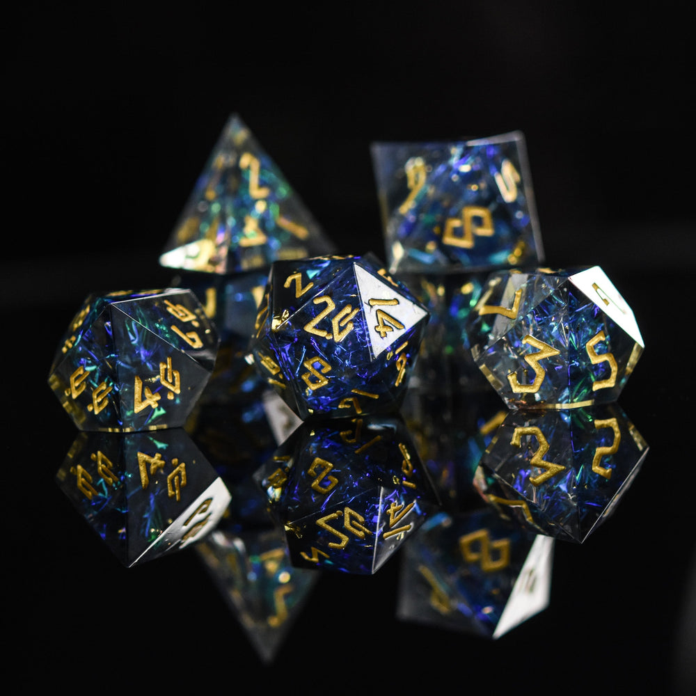 PRE-ORDER || Dark Star Sharp-Edged Resin Dice Set