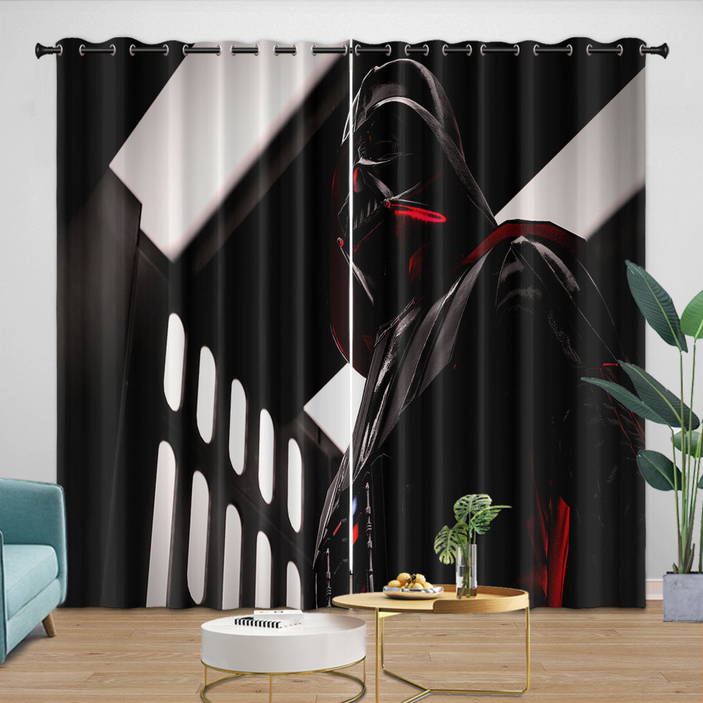 Darth Vader Curtains Blackout Window Drapes Room Decoration (ONLINE ORDER ONLY)