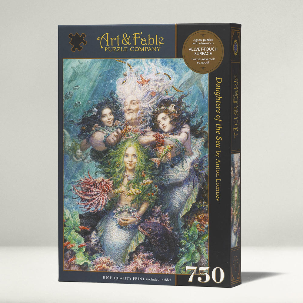Daughters of the Ocean 750 Piece Premium Jigsaw Puzzle Art & Fable (ONLINE ORDER ONLY)
