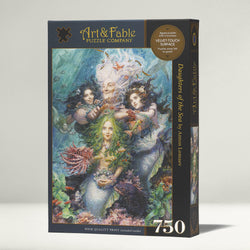 Daughters of the Ocean 750 Piece Premium Jigsaw Puzzle Art & Fable (ONLINE ORDER ONLY)