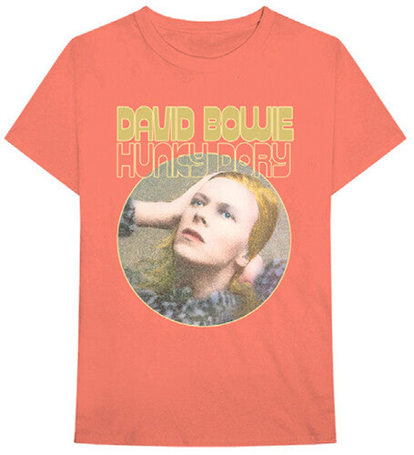 Hunky Dory Portrait Orange Unisex Short Sleeve T-shirtLarge [T-Shirt] (ONLINE ORDER ONLY)