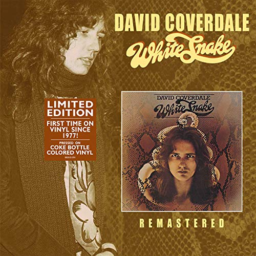 David Coverdale - White Snake [Coke Bottle Clear LP; Limited Edition]] [Vinyl] (ONLINE ORDER ONLY)