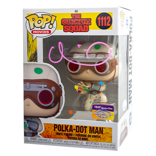 Signature Series David Dastmalchian Signed Pop - Polka Dot Man (The Suicide Squad) (Online Order Only)