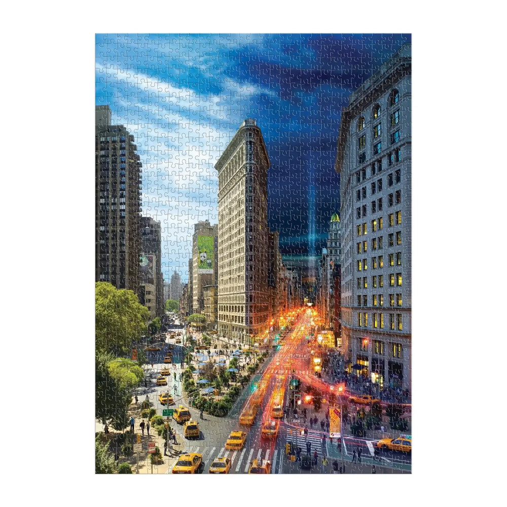 Day To Night Flatiron 1000 Piece Jigsaw Puzzle Galison (ONLINE ORDER ONLY)