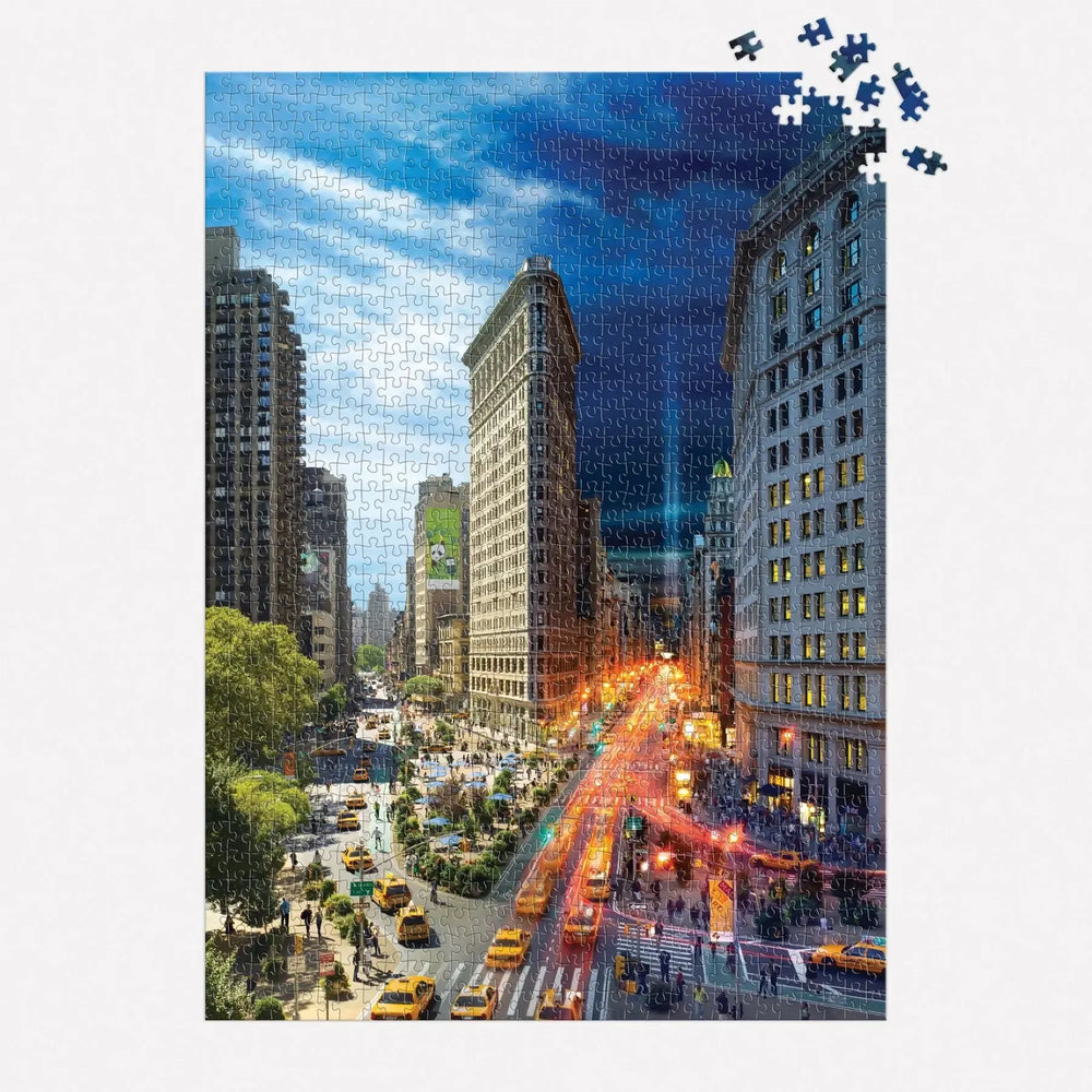 Day To Night Flatiron 1000 Piece Jigsaw Puzzle Galison (ONLINE ORDER ONLY)