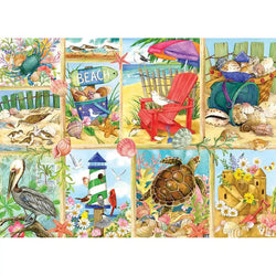 Day at the Beach 500 Piece Jigsaw Puzzle Cobble Hill (ONLINE ORDER ONLY)