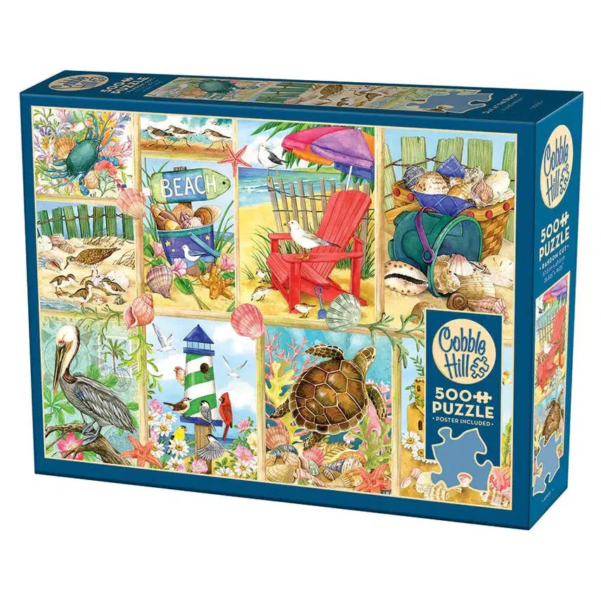 Day at the Beach 500 Piece Jigsaw Puzzle Cobble Hill (ONLINE ORDER ONLY)