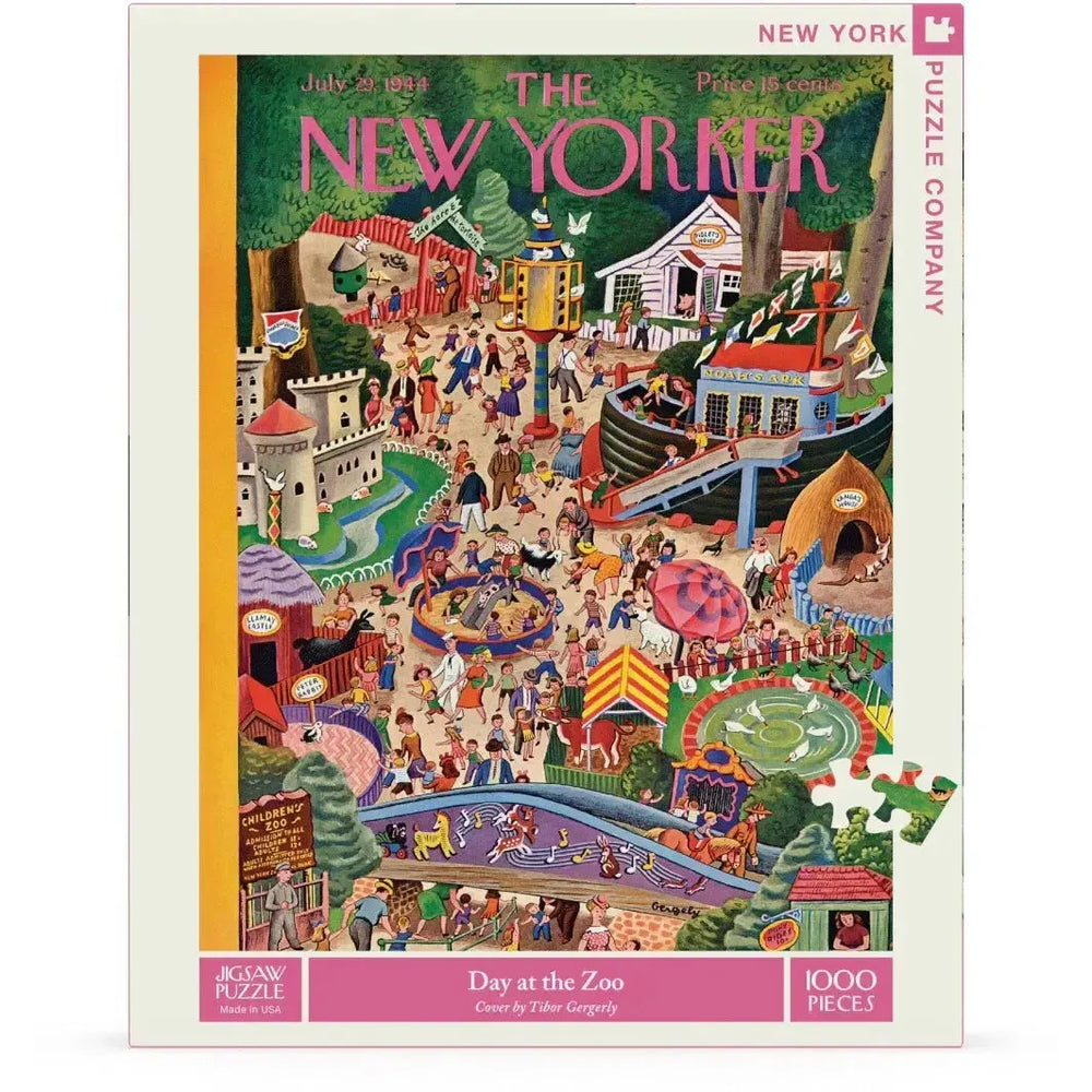 Day at the Zoo 1000 Piece Jigsaw Puzzle NYPC (ONLINE ORDER ONLY)