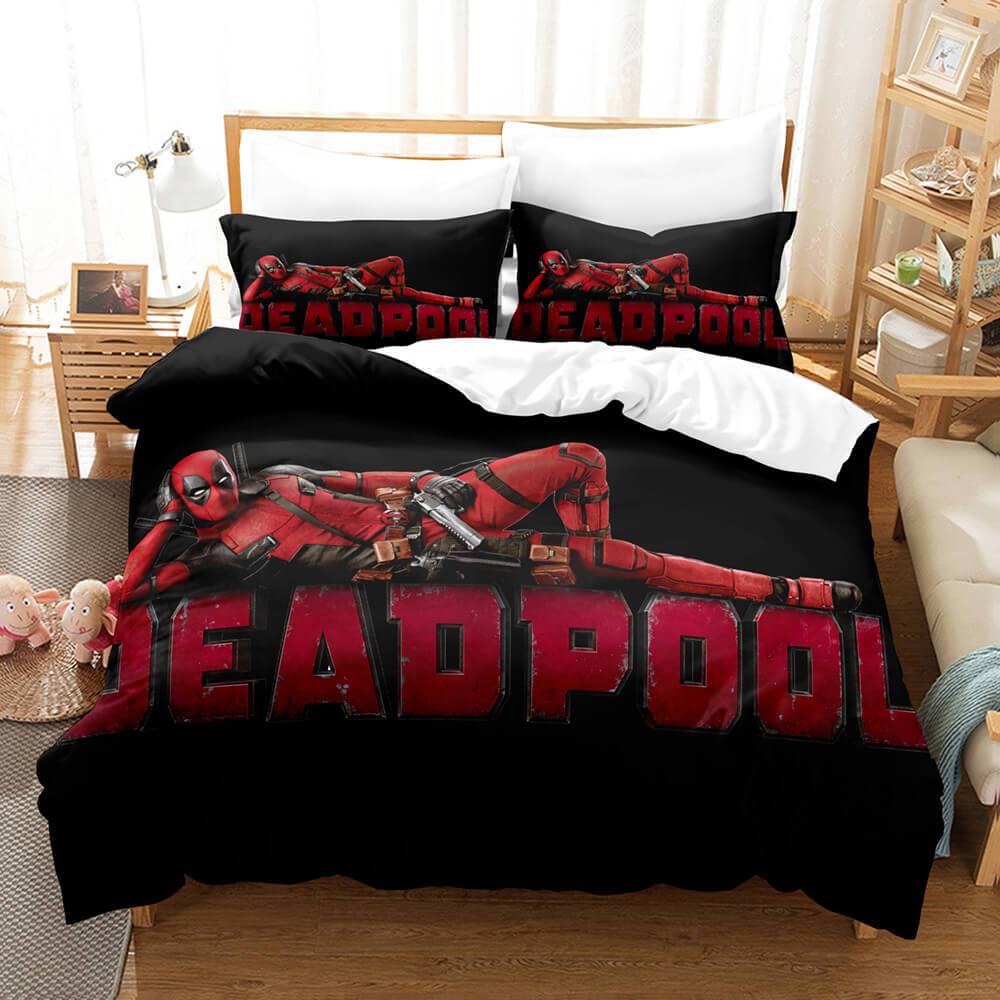 Deadpool Bedding Set Duvet Covers Bed Sets (Online Order Only)
