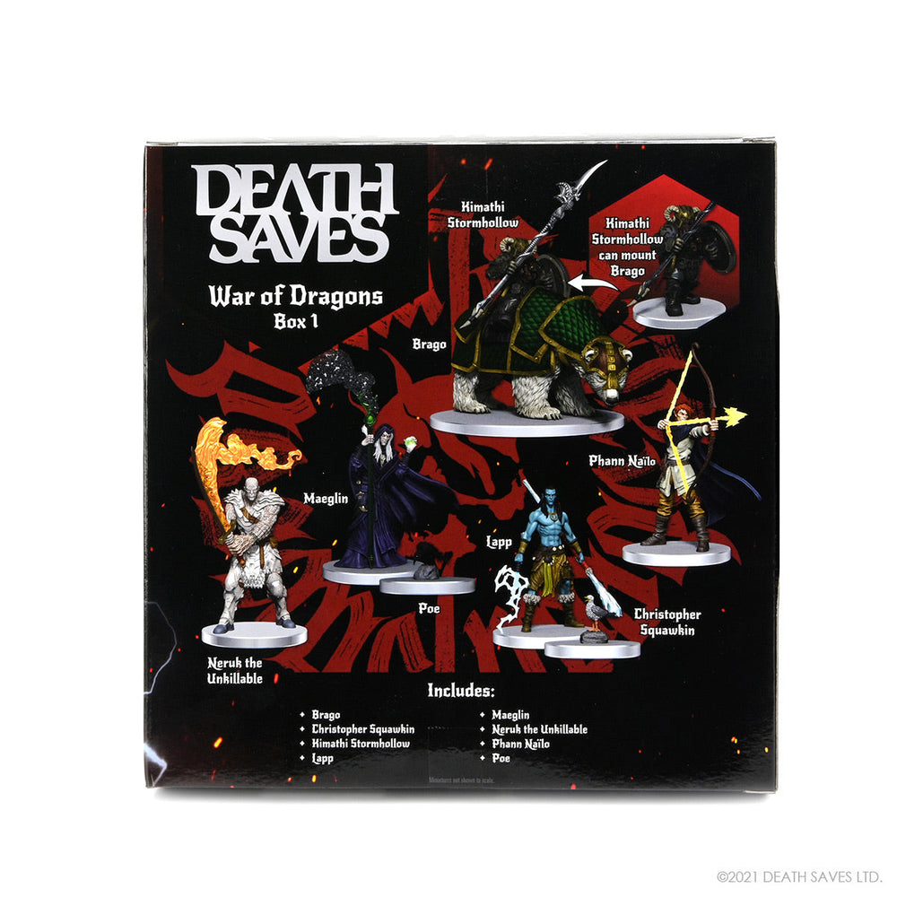 Death Saves: War of Dragons Box Set 1 (ONLINE ORDER ONLY)