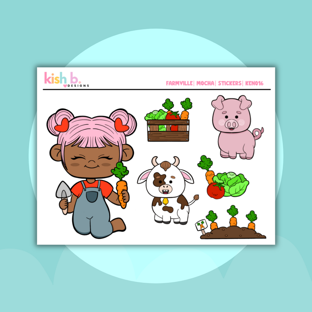 Farmville | Decorative Stickers (ONLINE ORDER ONLY)