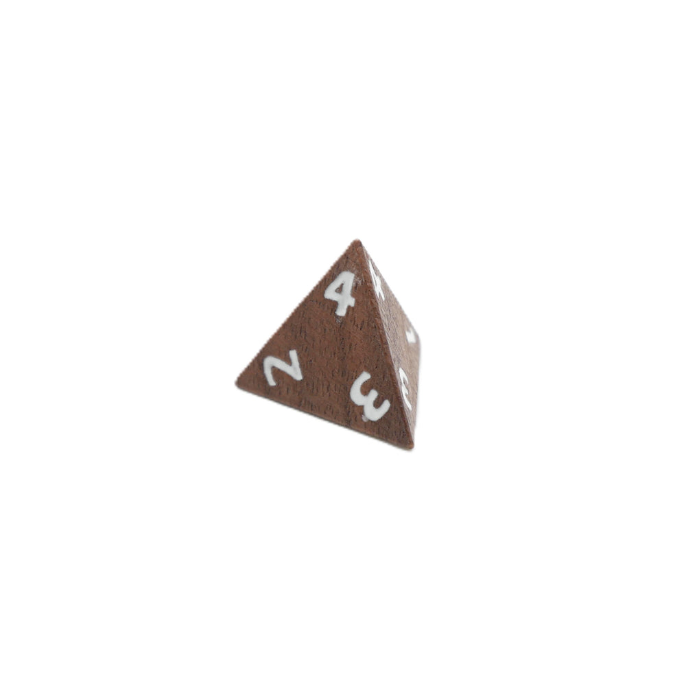 Deku Seed- 7 Piece DnD Dice Set | Wood RPG Gaming Dice (ONLINE ORDER ONLY)