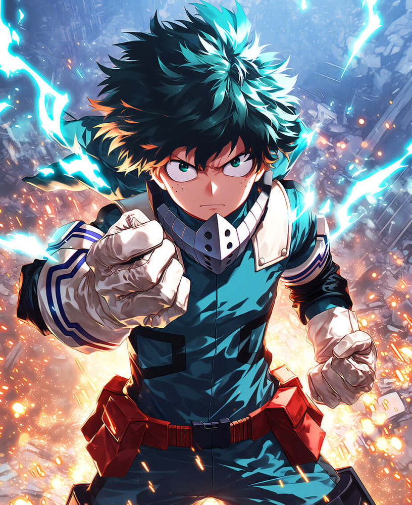 Deku: Surge of Power - MHA Digital Download - Unleash Your Heroic Side! ⚡ #MHA #DekuArt (ONLINE ORDER ONLY)