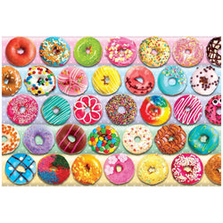 Delightful Donuts Lunch Bag & 100 Piece Jigsaw Puzzle Eurographics (ONLINE ORDER ONLY)
