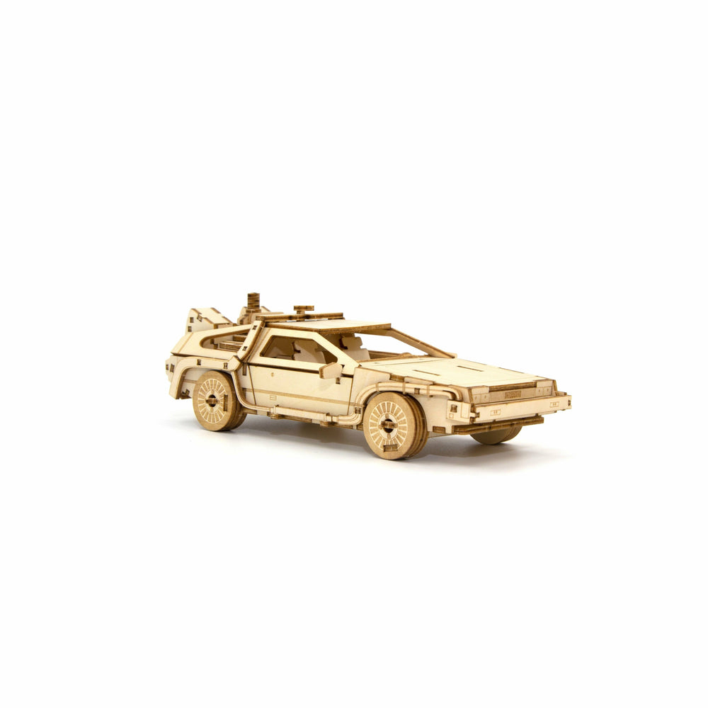 IncrediBuilds: Back to the Future: DeLorean Book and 3D Wood Model [2020]