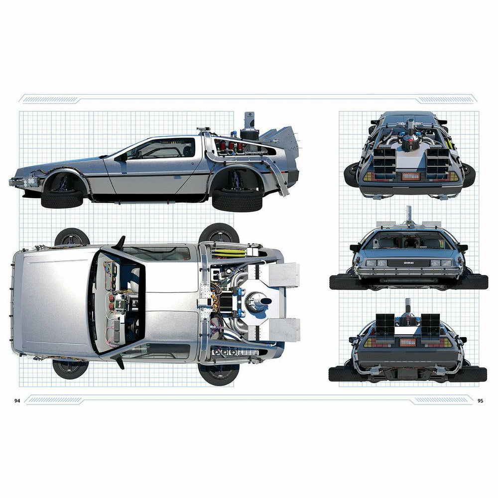 Back to the Future: DeLorean Time Machine: Doc Brown's Owner's Workshop Manual hardcover book by Bob Gale and Joe Walser (ONLINE ORDER ONLY)