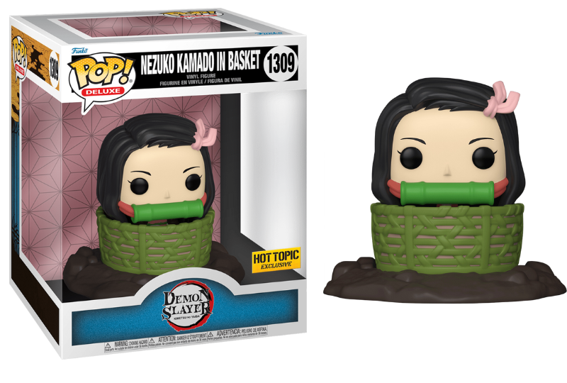 Nezuko Kamado in Basket (Deluxe, Demon Slayer) 1309 - Hot Topic Exclusive (Online Order Only)