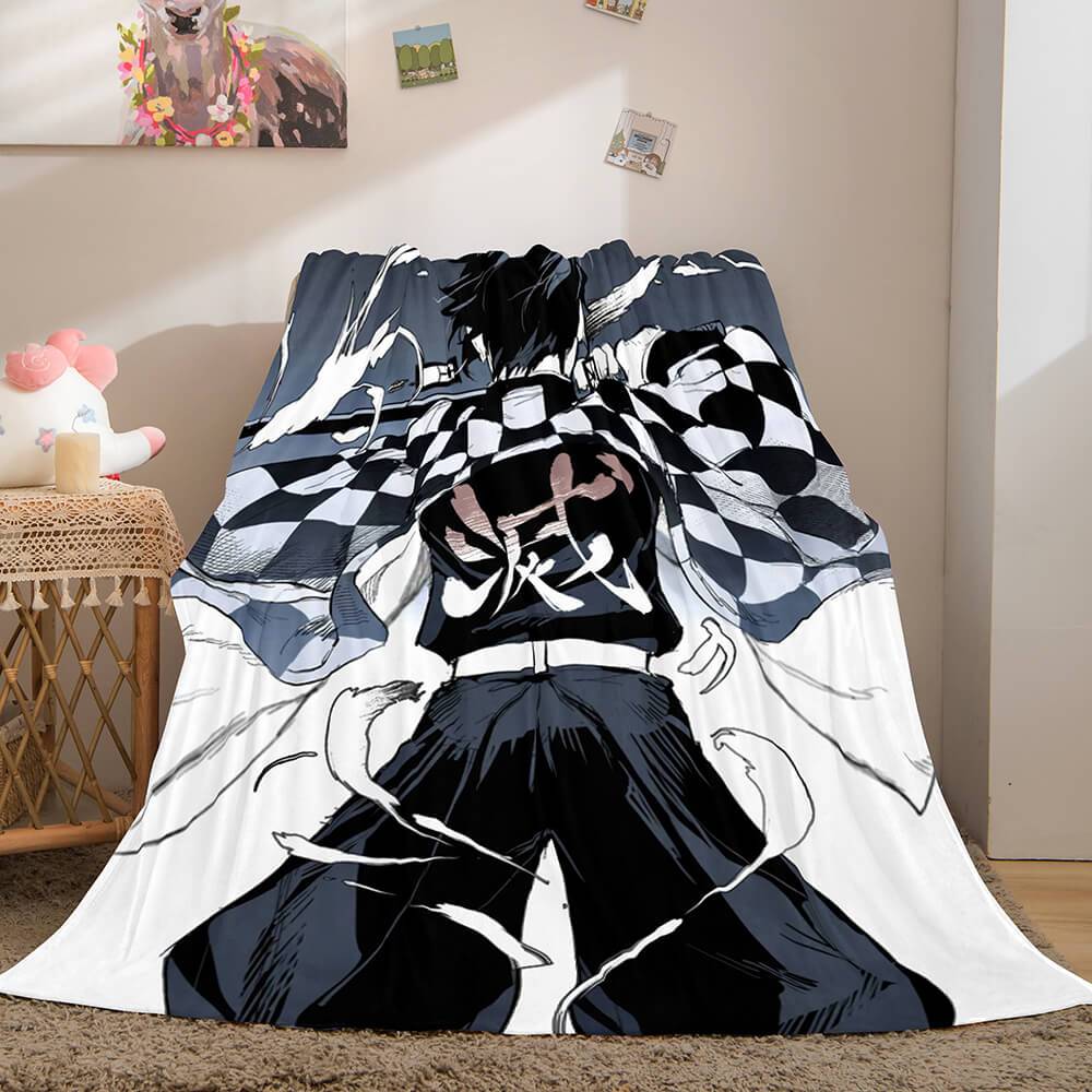 Demon Slayer Flannel Fleece Blanket (Online Order Only)