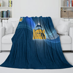 Denver Nuggets Blanket Flannel Fleece Throw Room Decoration (Online Order Only)