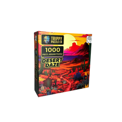Desert Daze 1000 Piece Jigsaw Puzzle Trippy (ONLINE ORDER ONLY)