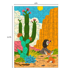 Desert Friends 99 Piece Mini Jigsaw Puzzle Puzzledly (ONLINE ORDER ONLY)