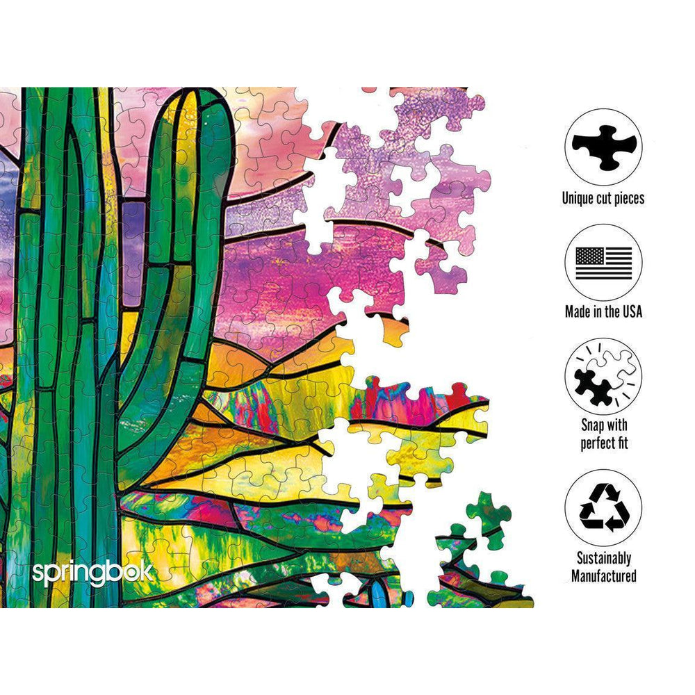 Desert Glow 500 Piece Jigsaw Puzzle Springbok (ONLINE ORDER ONLY)