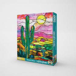 Desert Glow 500 Piece Jigsaw Puzzle Springbok (ONLINE ORDER ONLY)