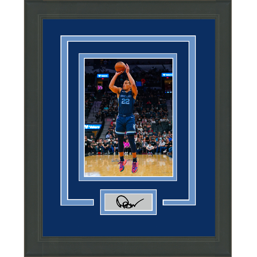 Framed Desmond Bane Facsimile Laser Engraved Signature Auto Memphis Grizzlies 11x14 Basketball Photo (ONLINE ORDER ONLY)
