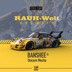 Cool Car Porsche RWB 964 BANSHEE MECHA Livery Ordinary 1:64 (ONLINE ORDER ONLY)