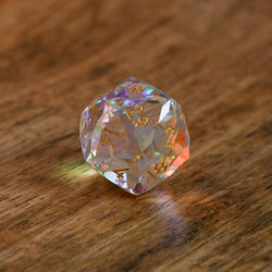 Pre-Order || Diamond Prism Multifaceted Glass Dice Set