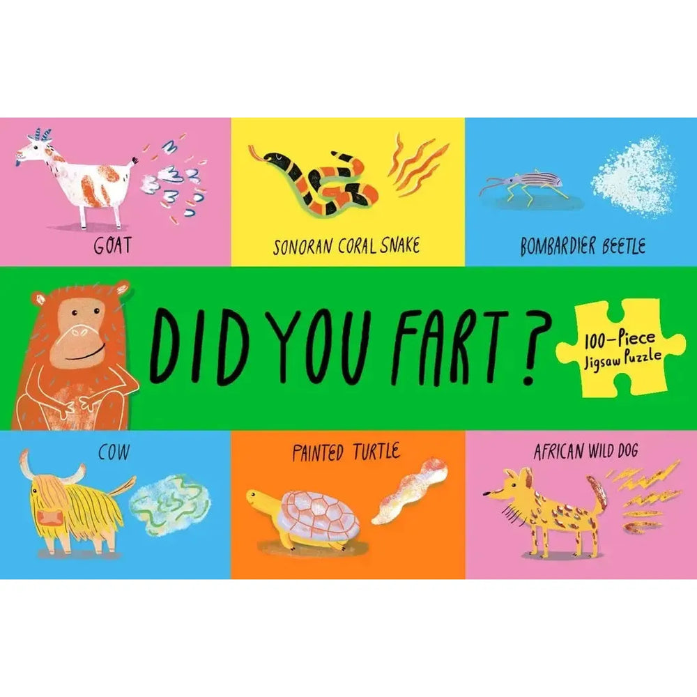 Did You Fart? 100 Piece Jigsaw Puzzle Laurence King (ONLINE ORDER ONLY)
