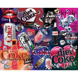 Diet Coke Bling 1000 Piece Jigsaw Puzzle Springbok (ONLINE ORDER ONLY)