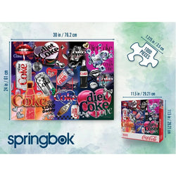 Diet Coke Bling 1000 Piece Jigsaw Puzzle Springbok (ONLINE ORDER ONLY)