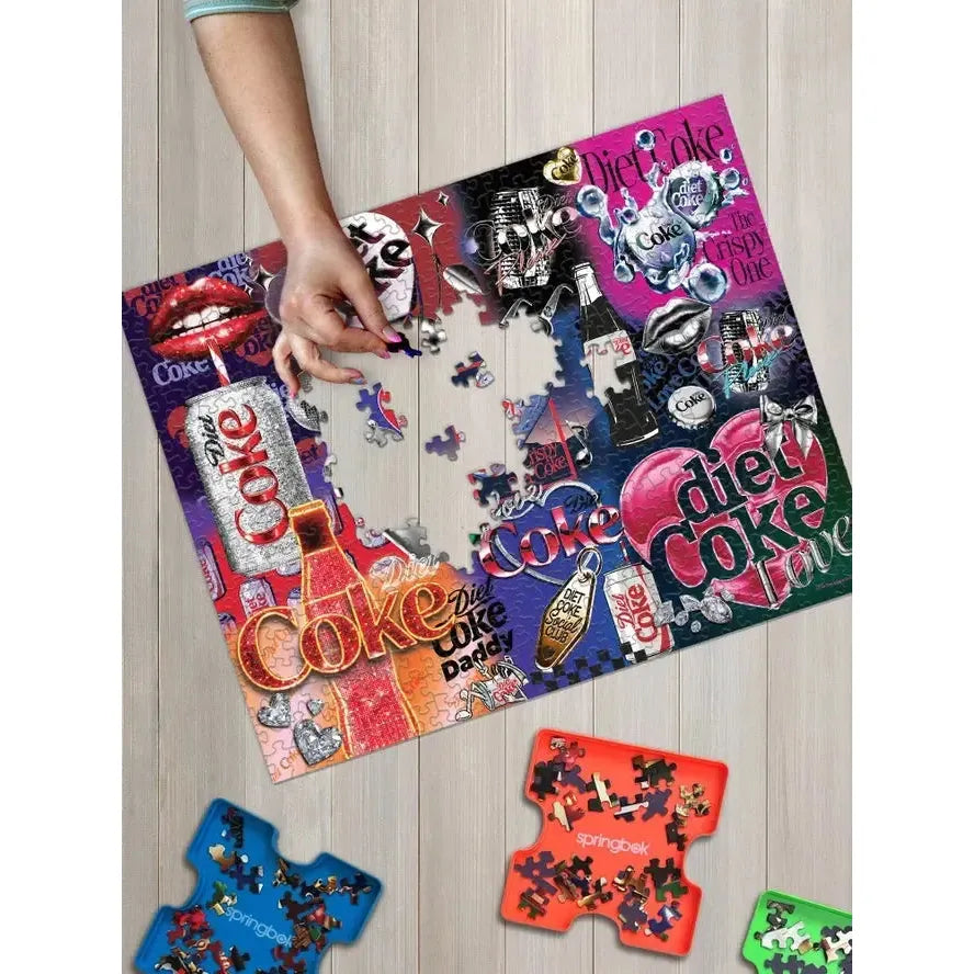 Diet Coke Bling 1000 Piece Jigsaw Puzzle Springbok (ONLINE ORDER ONLY)