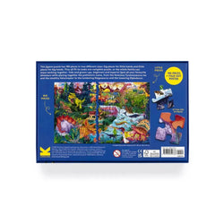 Dinopedia 180 Piece Sharing Jigsaw Puzzle Laurence King (ONLINE ORDER ONLY)