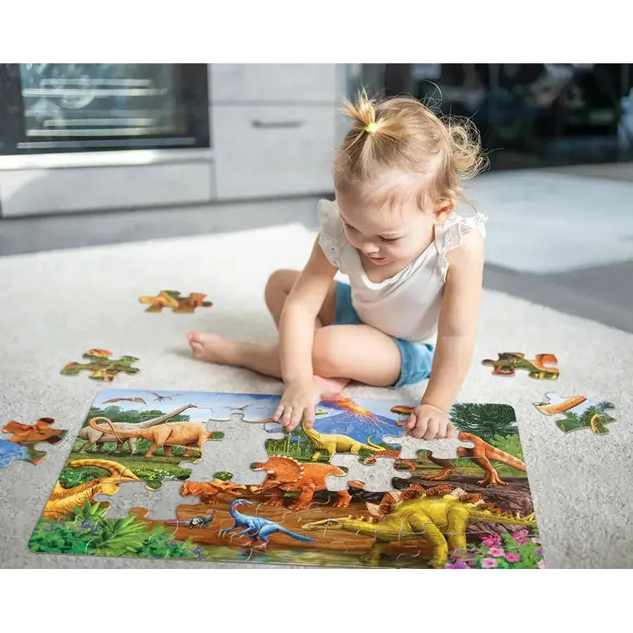 Dinos 35 Piece Floor Jigsaw Puzzle Cobble Hill (ONLINE ORDER ONLY)