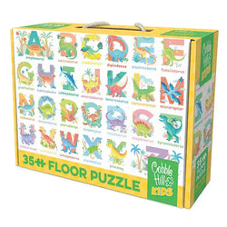 Dinosaur Alphabet 35 Piece Floor Jigsaw Puzzle Cobble Hill (ONLINE ORDER ONLY)