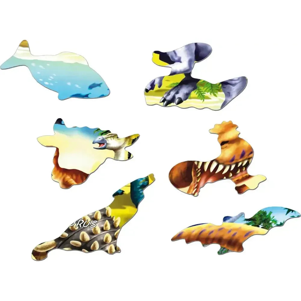 Dinosaurs from the Cretaceous Period 57 Piece Tray Jigsaw Puzzle Larsen (ONLINE ORDER ONLY)
