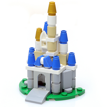 Custom Mini Magical Castle made using LEGO parts - B3 Customs (Online Order Only)