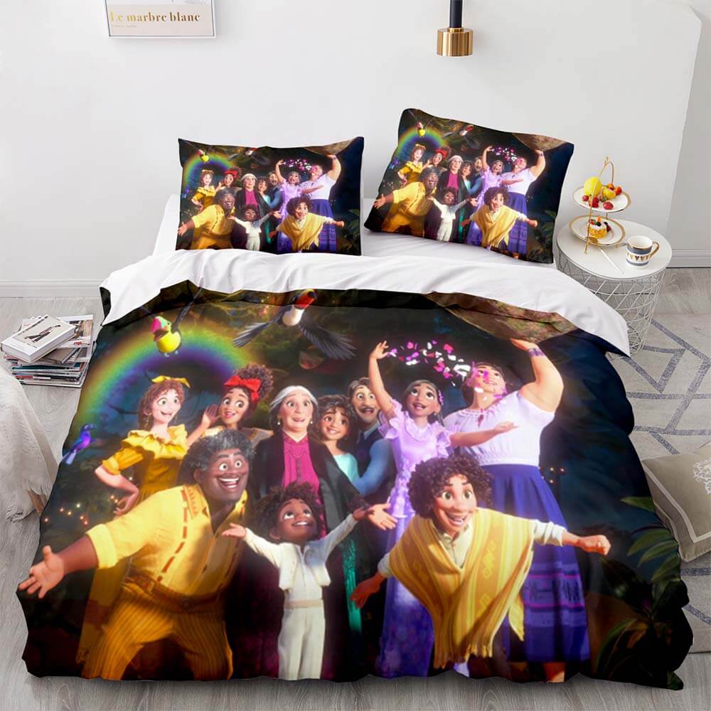Disney Encanto Bedding Set Quilt Duvet Cover Pillowcase 3 Piece Sets (Online Order Only)