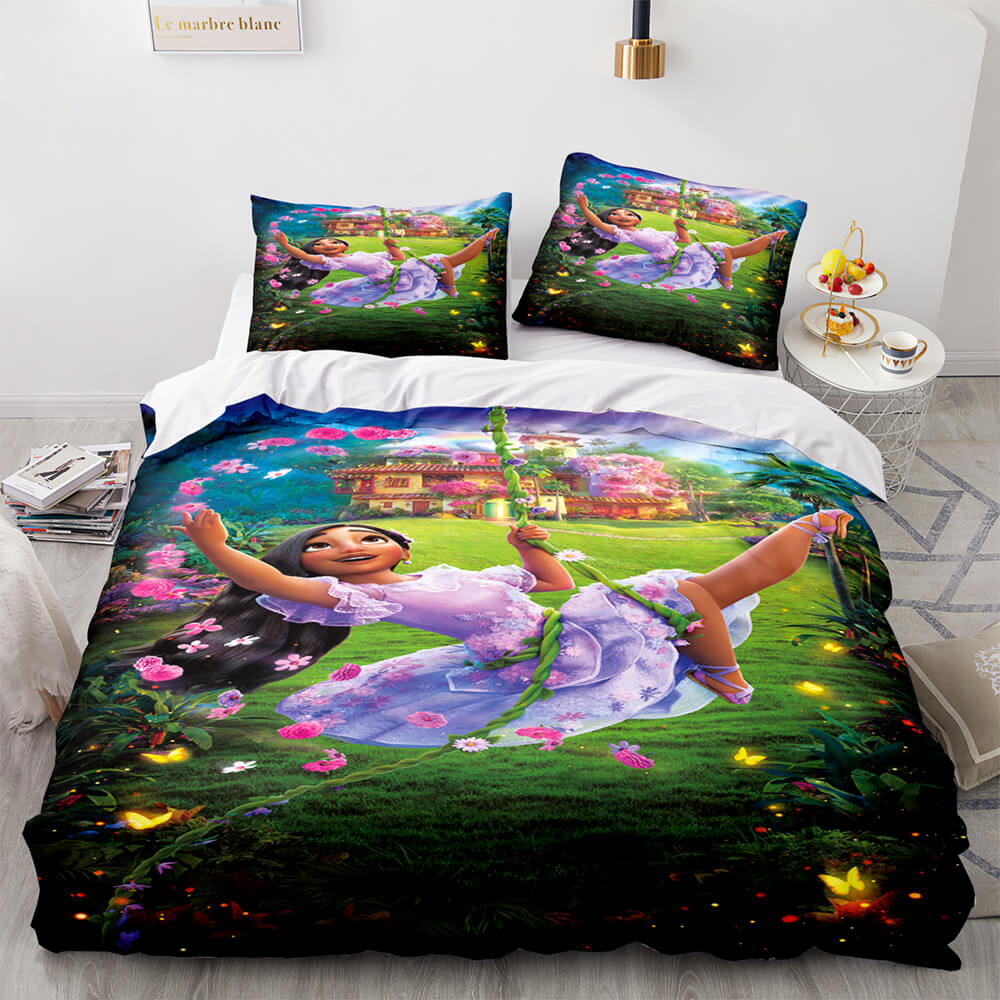 Disney Encanto Bedding Set Quilt Duvet Cover Pillowcase Bedding Sets (Online Order Only)