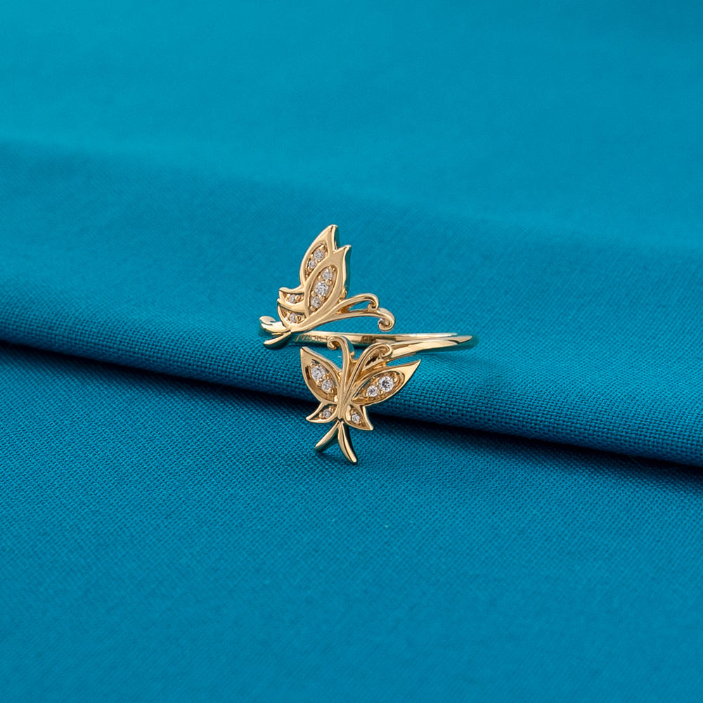 Disney X RockLove ENCANTO Mirabel Golden Butterfly Ring (ONLINE ORDER ONLY)