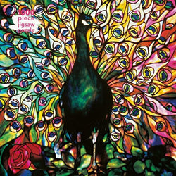 Displaying Peacock by Louis C. Tiffany 1000 Piece Jigsaw Puzzle Flame Tree (ONLINE ORDER ONLY)