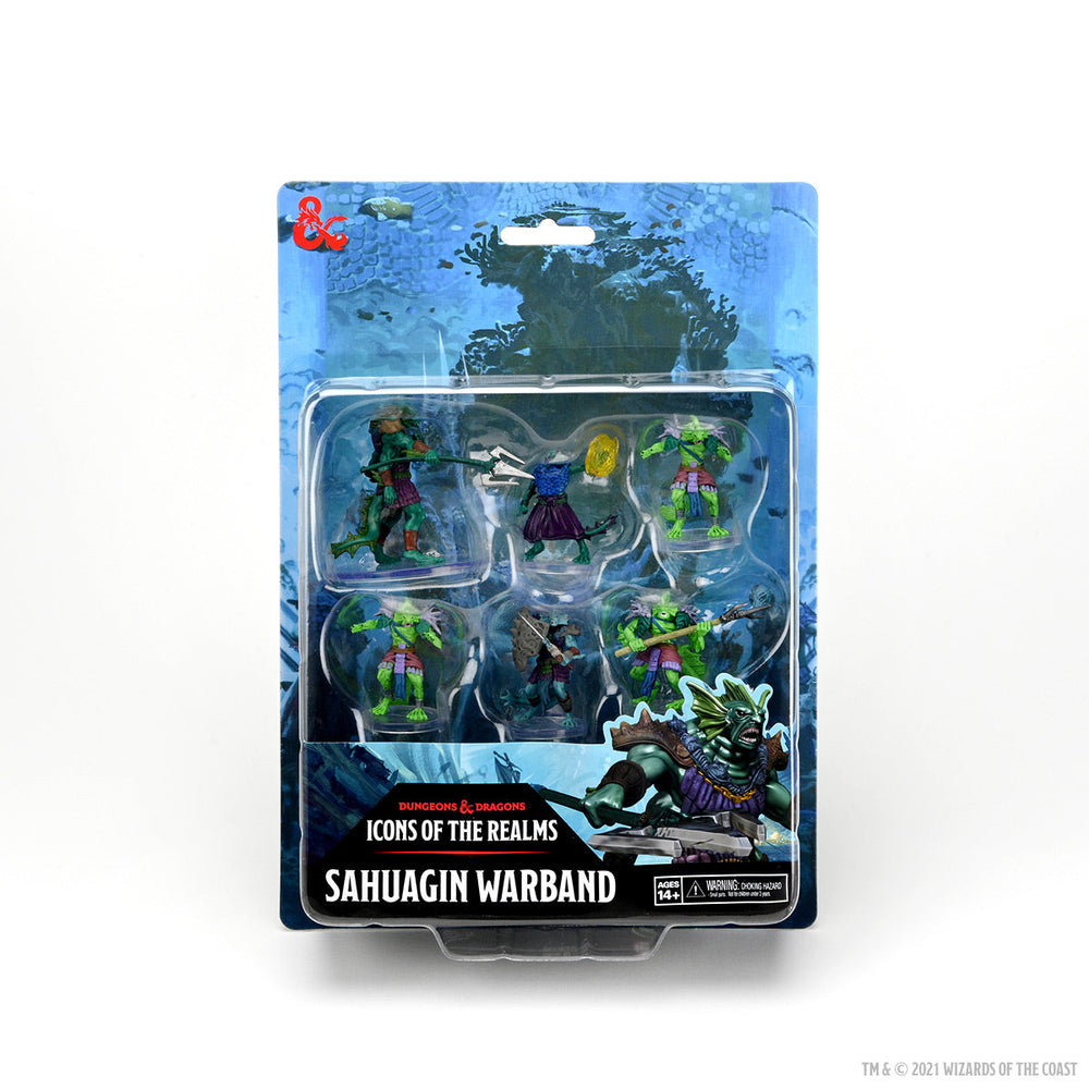 D&D: Icons of the Realms - Sahuagin Warband (ONLINE ORDER ONLY)