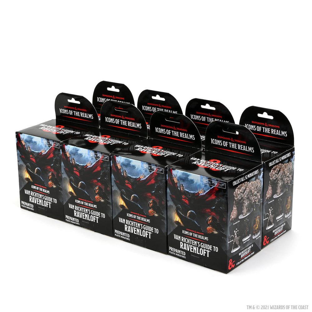 D&D: Icons of the Realms - Van Richten's Guide to Ravenloft Booster (ONLINE ORDER ONLY)
