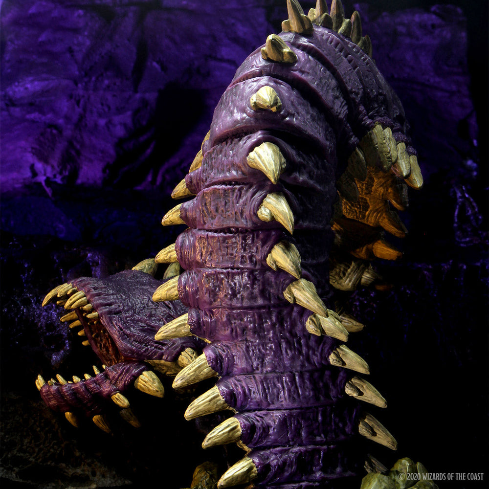 D&D: Icons of the Realms - Fangs and Talons - Purple Worm Premium Set (ONLINE ORDER ONLY)