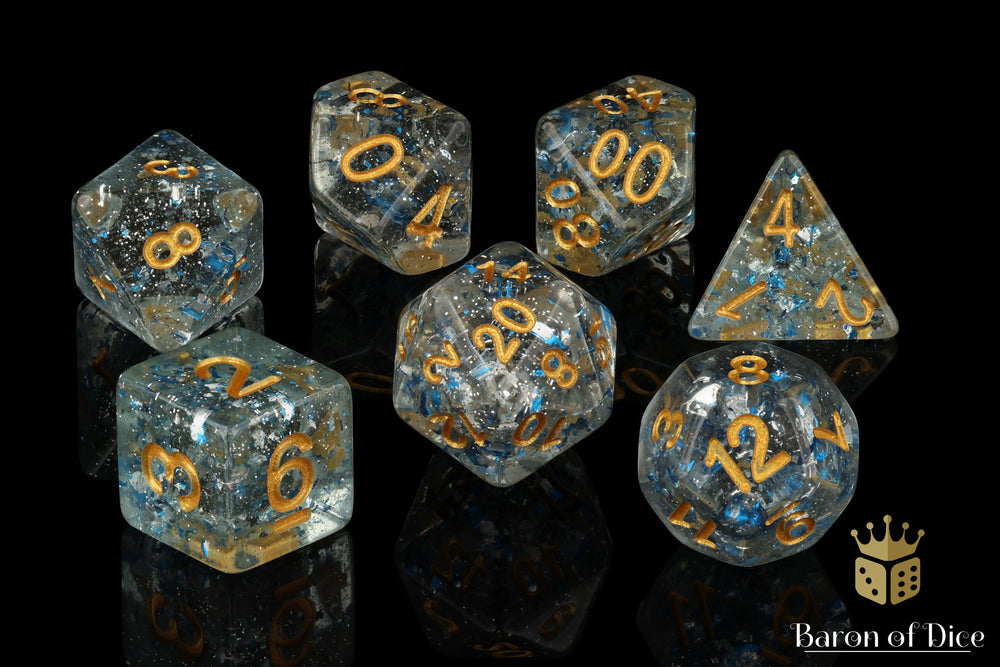 Celestine RPG Dice Set - 7 Pieces (ONLINE ORDER ONLY)