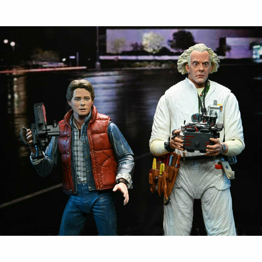 NECA Back to the Future 7" Scale Action Figure - Ultimate Doc Brown (1985 "Hazmat Suit") (ONLINE ORDER ONLY)