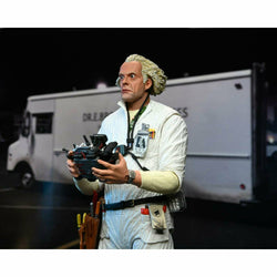NECA Back to the Future 7" Scale Action Figure - Ultimate Doc Brown (1985 "Hazmat Suit") (ONLINE ORDER ONLY)