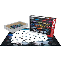 Dodge Charger & Challenger Evolution 1000 Piece Jigsaw Puzzle Eurographics (ONLINE ORDER ONLY)